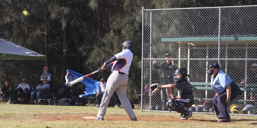 CIS softball batting