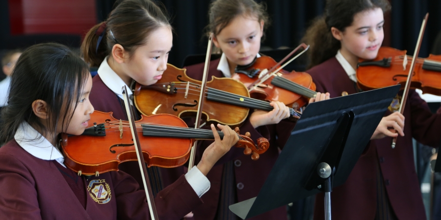 Music, strings, Anglican schools, Thomas Hassall Anglican College