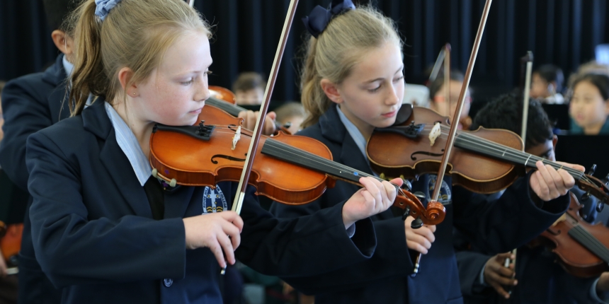 Music, strings, Anglican schools, Thomas Hassall Anglican College