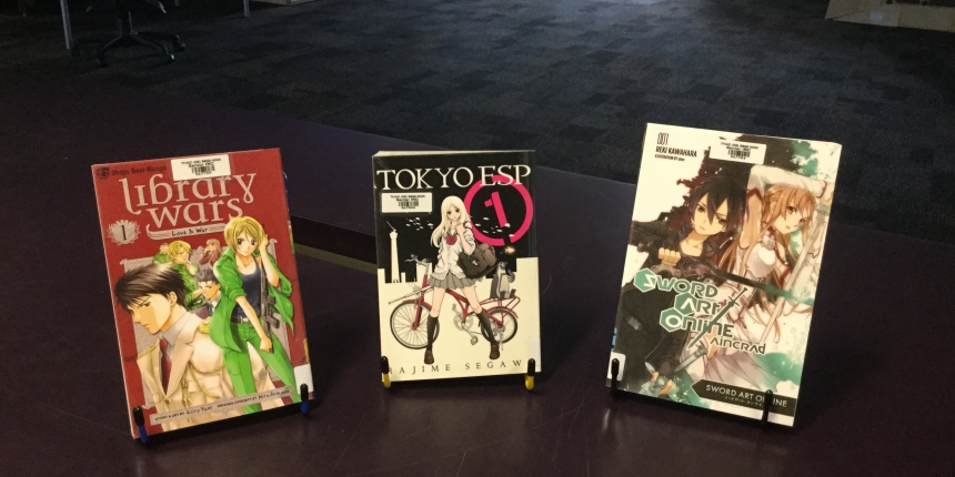 Great new Manga books in the IRC!