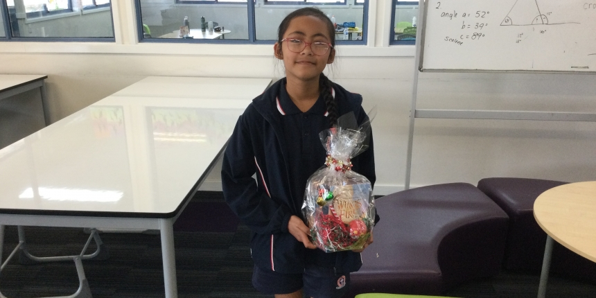 Prize winner - Year 5 to Year 6