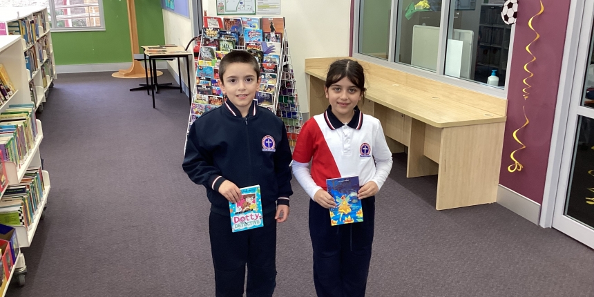 'Mystery in the Library' prize winners