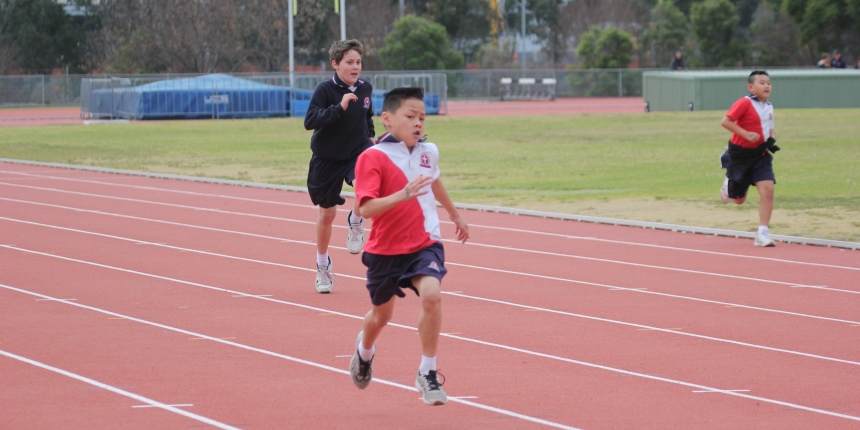 athletics run track field