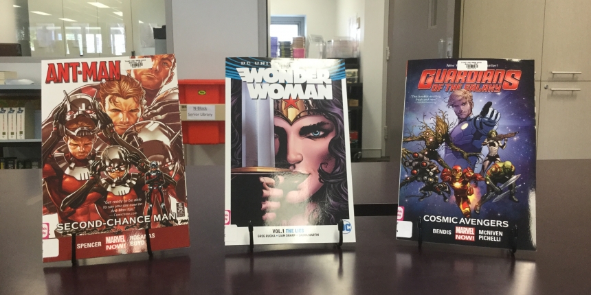 New Graphic Novels in the IRC!