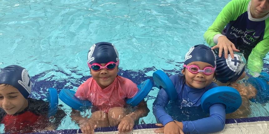 Year 2 swimming