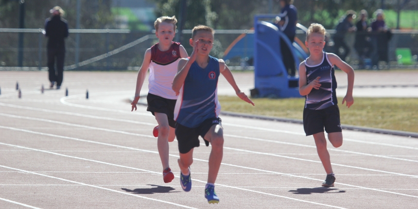 NASSA Primary athletics running