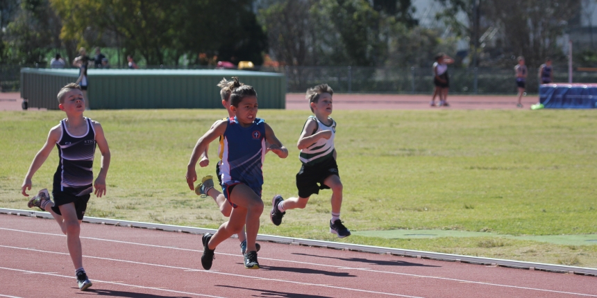 NASSA Primary athletics running