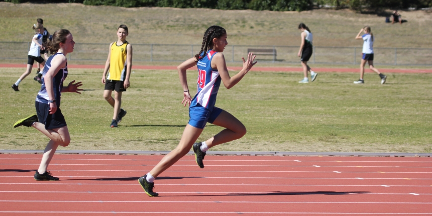 NASSA Primary athletics running