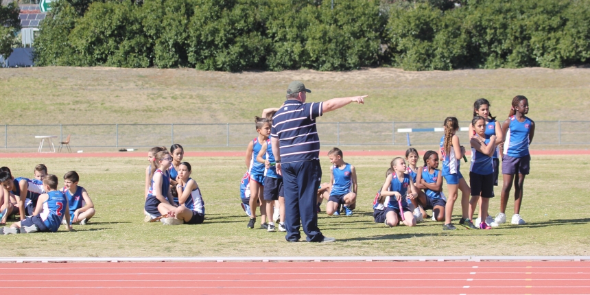 NASSA Primary athletics running