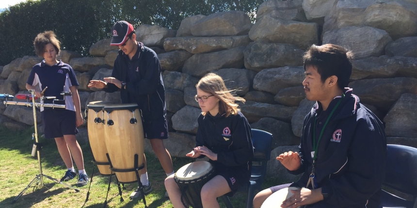 Senior Drum Circle