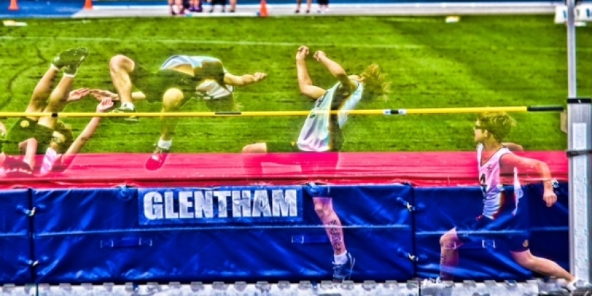 PSSA High jump Luke Moran athletics