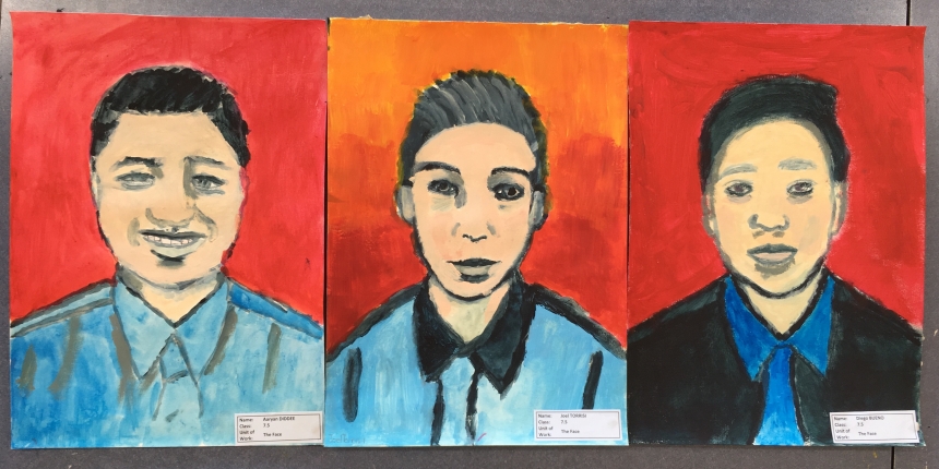 Year7PortraitPainting