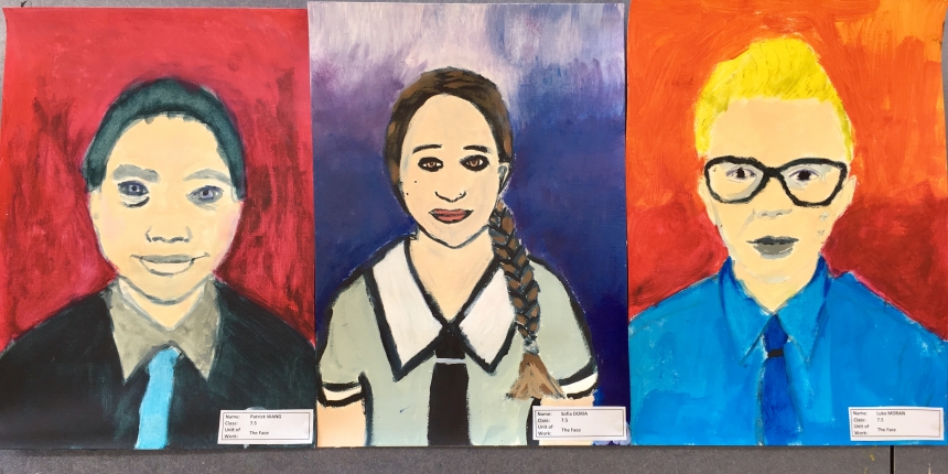 Year7PortraitPainting