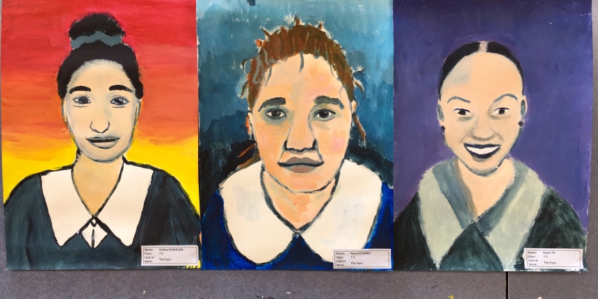 Year7PortraitPainting