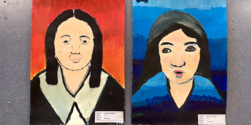 Year7PortraitPainting