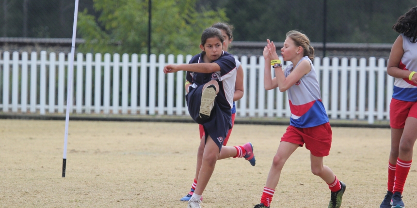 Paul Kelly Cup AFL kicking football