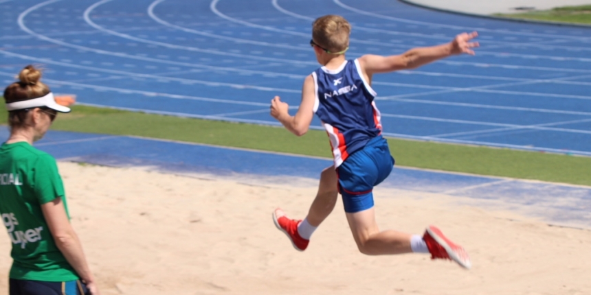 CIS athletics long jump