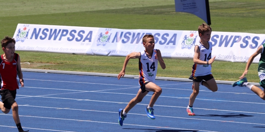 NSWPSSA Athletics running