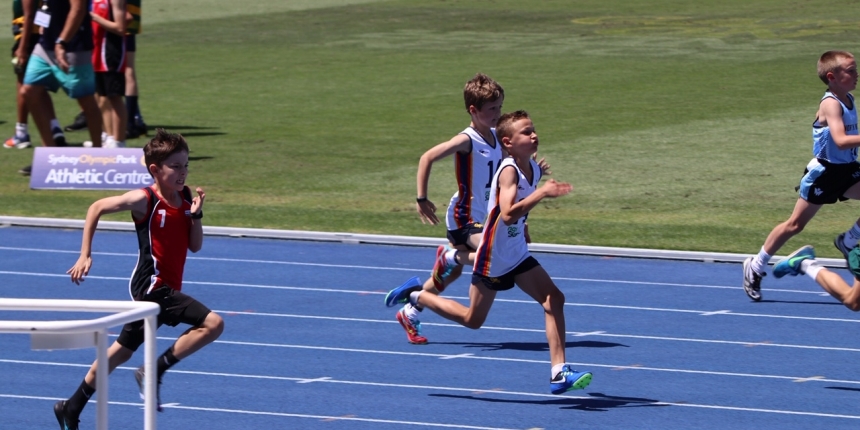 NSWPSSA Athletics sprinting