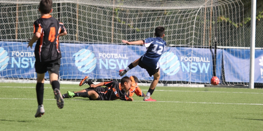 CIS Boys Football Soccer kick ball