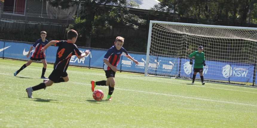 CIS Boys Football Soccer kick ball