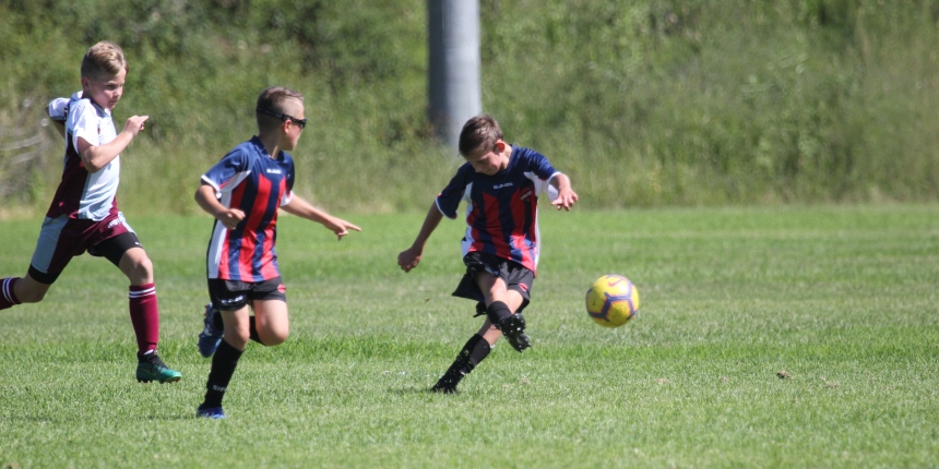 CIS Boys Football Soccer kick ball