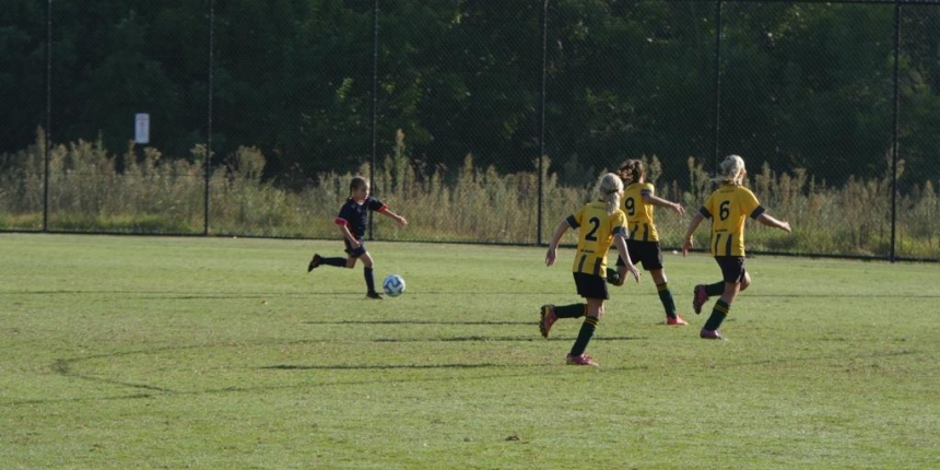 Primary girl football soccer