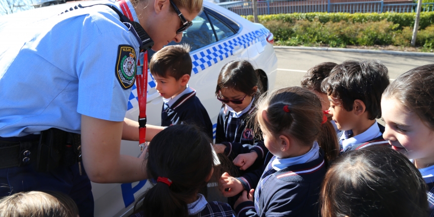 NSW Police, Kindergarten, police, police car