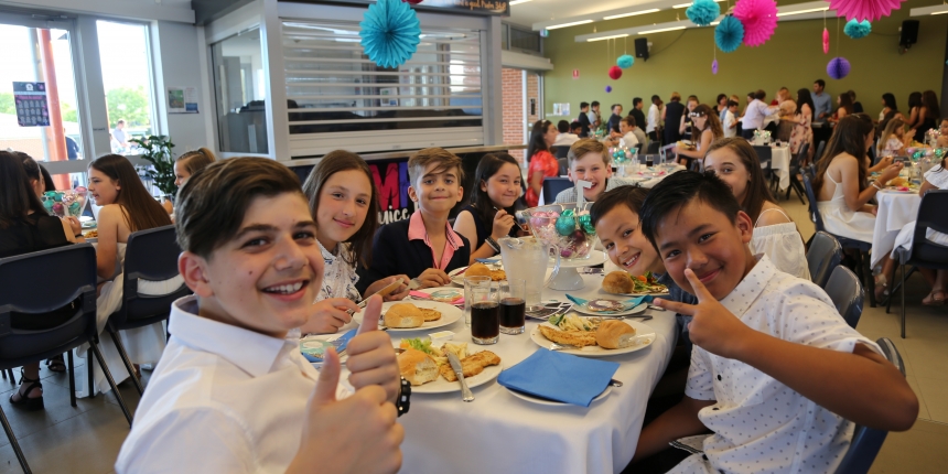 Year 6 Dinner, Thomas Hassall Anglican College