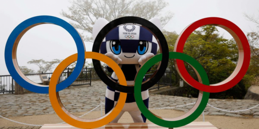 tokyo rings and mascot
