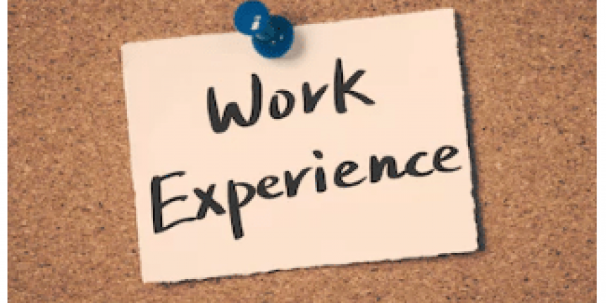 Work-experience for Year 10